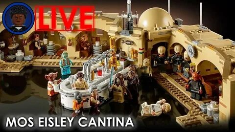 🔴 LIVE Building MOS EISLEY CANTINA (75290) - YouTube