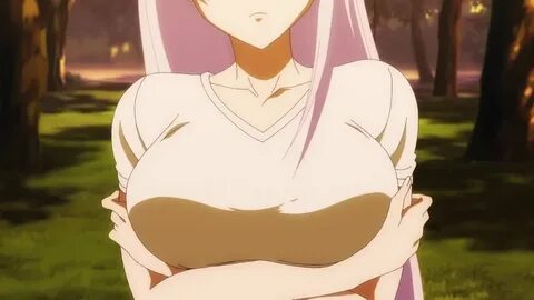 A saint can't have boobs like these anime