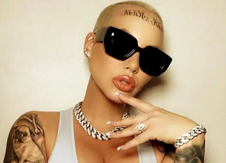 Amber Rose Defends Her New Controversial Tattoo While Doing 