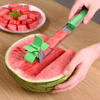 Stainless Steel Watermelon Slicer Cutter Knife Corer Fruit V