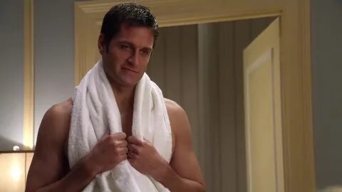 ausCAPS: Peter Hermann and Bill Sage shirtless in Cashmere M