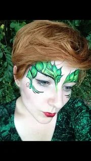 Poison Ivy by Heather Marie Payne Festival face paint, Poiso