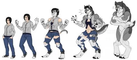 Female Werewolf Transformation (kcomics Style) - Youtube C20