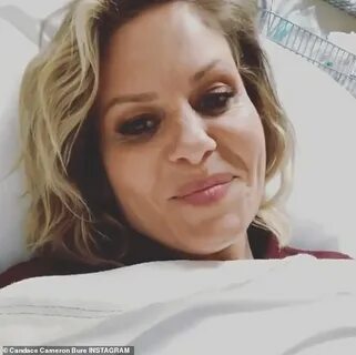 Candace Cameron Bure shows off gruesome hand injury as she's