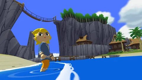 Windwaker Art, texture, cartoon, cel shading, painted Wind w