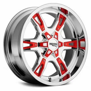 MOTO METAL ® - MO969 Chrome with Black and Red Accents Jeep 