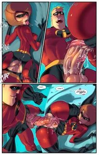 Fred Perry- Mrs Incredibutt Porn Comics