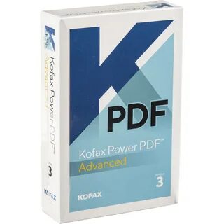 Kofax (Nuance) Power PDF 3.0 Advanced (Boxed) AV09A-G00-3.0 
