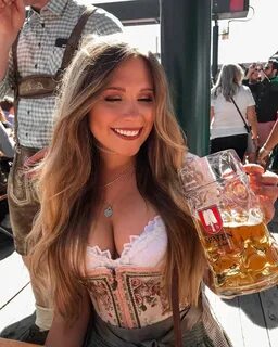 Oktoberfest woman, German beer girl, Oktoberfest