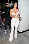 Erica Mena Flaunts Her Pregnant Boobs in a Revealing Outfit 