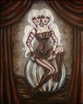 The Conjoined Twins by Lilith413 on DeviantArt Dark circus, 