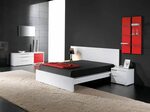 Dormitorio Red bedroom decor, Platform bedroom sets, Bedroom