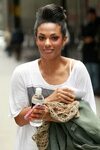Freema Agyeman was on set in NYC while filming The Carrie Di