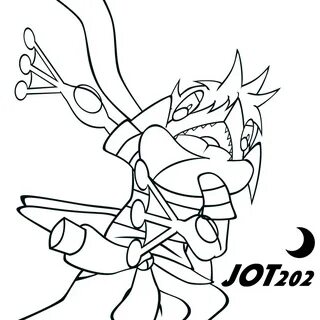 Ashs Greninja Coloring Page Free Printable Pages Sketch Colo