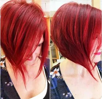 Pin on red bob hair