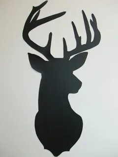 Just Another Hang Up: Deer Silhouette Wall Art Tutorial... S