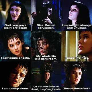 Lydia Deetz Quotes. She's very interesting, somewhat innocen