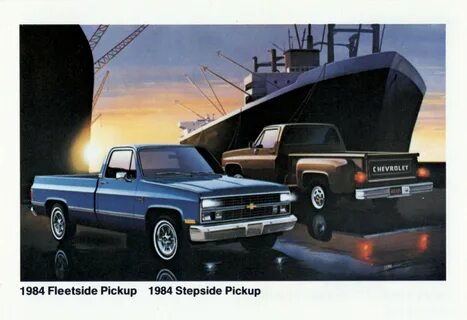 1984 Chevrolet Pickups Propaganda & Advertising