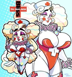 に じ ゅ-ま る*創 作 on Twitter: "(fanart)Bliss the clown nurse.Suc