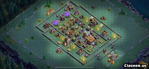 Builder Hall 9 BH9 Full Base Layout With Link 7-2019 - Clash