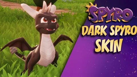 Spyro Reignited: DARK SPYRO SKIN! Mod Tutorial - YouTube