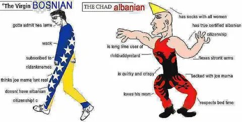 you wish u had albanian citizenship r/okbuddyretard Balkan M