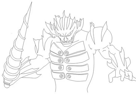 Kakashi Susanoo Coloring Pages