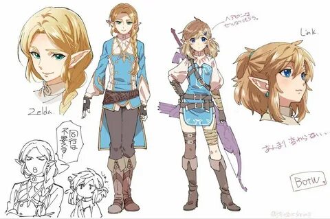 朱 里/shuri on Twitter Legend of zelda breath, Legend of zelda