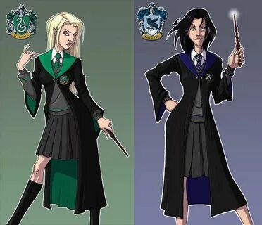 Hogwarts young witches by berkheit Harry potter drawings, Ha