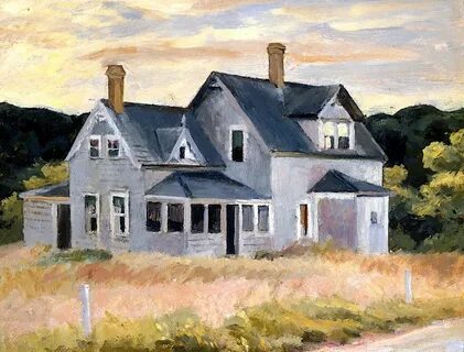 Edward Hopper - House on the Cape (Cottage, Cape Cod) 1940 E