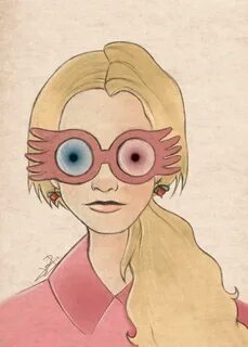 Luna Lovegood Art Print by Joan Pons Society6 Luna lovegood 