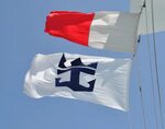 2010 Cruise Ship Flags Royal Caribbean Company Flag, and t. 