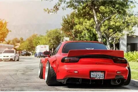 Sexy rx7 with a widebody kit