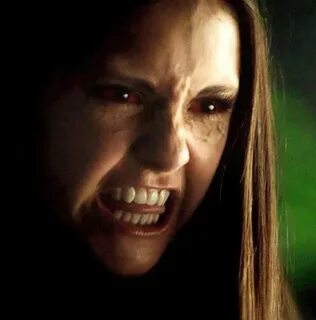 Vampire Elena eyes Damen