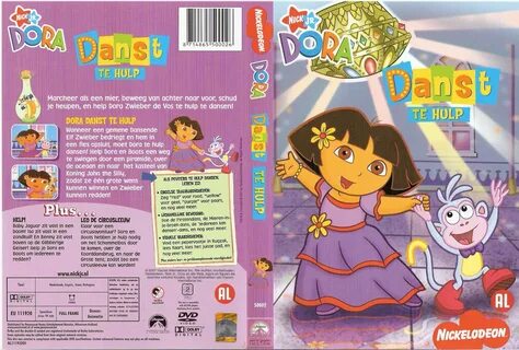 Dora The Explorer Danst Te Hulp DVD NL DVD Covers Cover Cent