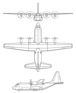 C-130 Hercules CAD drawings - C-130 General - C-130 Hercules
