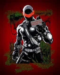 Snake Eyes is the silent and deadly member of G.I. Joe. He d