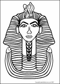 Ancient Costume Fashion - Egyptian King Tut (Tutankhamun) Co