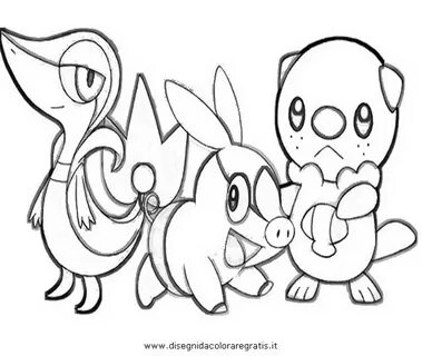 Coloring Pages Pokemon Tepig Cards - Coloring Home