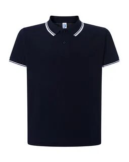 Regular Men's Polo with Contrast - DP Uniforms