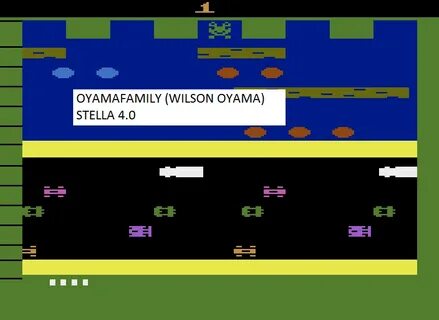 Frogger (Atari 2600 Emulated Novice/B Mode) high score by oy