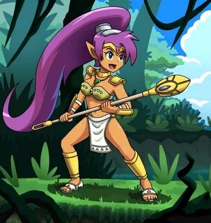 KirbyKing on Twitter: "#Shantae Shantae in a Jungle outfit! 