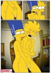 💚 Порно комикс Симпсоны. Лиза и Мардж. эро комикс лесбийских