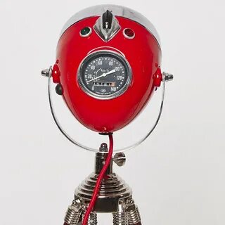 Торшер VStileRetro Roadmaster Red VR-RM-01 декоративный - ку