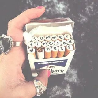 cigarettes, heart it and life - image #745452 on Favim.com