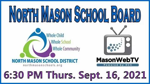 North Mason School Board Sept. 16, 2021 - YouTube