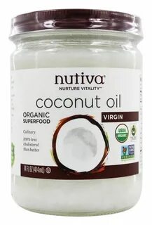 Nutiva - Coconut Oil Organic Virgin - 14 fl. oz. #OrganicBea