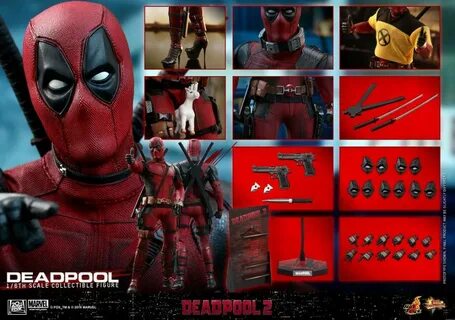 Купить фигурку Дэдпула от Hot Toys MMS490 Deadpool 2 1/6 Дже