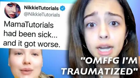 peaches FORCES malu trevejo to watch THIS, NikkieTutorials m