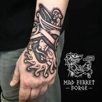Thor’s Fishing Trip and the Midgard serpent tattoo by Madfer